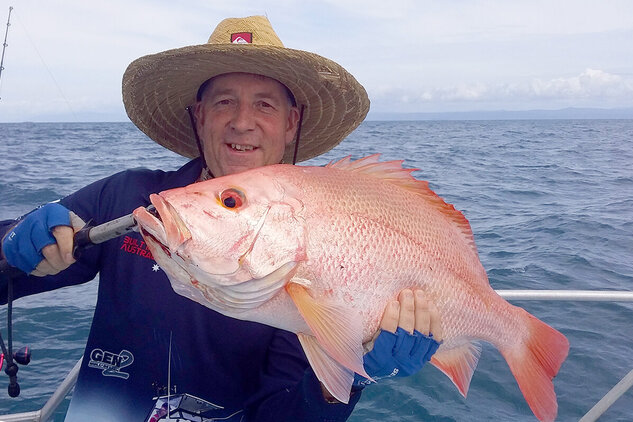 Nannygai caught off-shore from the Daintree River